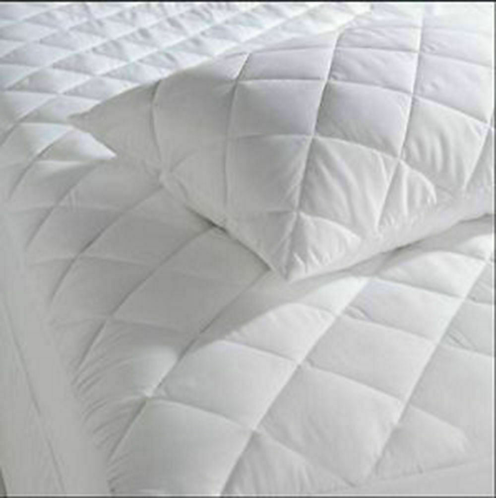 Quilted Waterproof Pillow Protector Pair